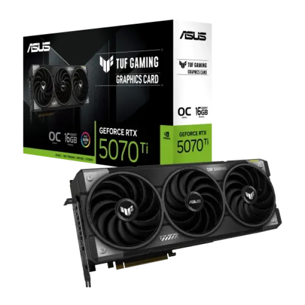 ASUS TUF Gaming GeForce RTX 5070 Ti 16GB GDDR7 OC Edition Graphics Card